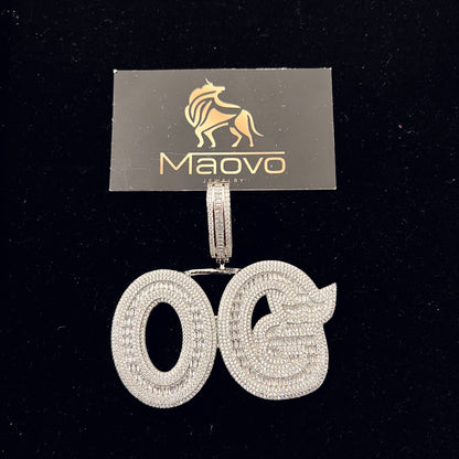 Monster Iced Out Miami Cuban Chain OG Pendant