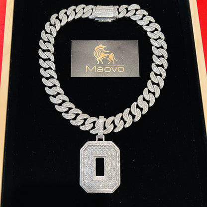 Cuban Link  Necklace with Custom Pendant