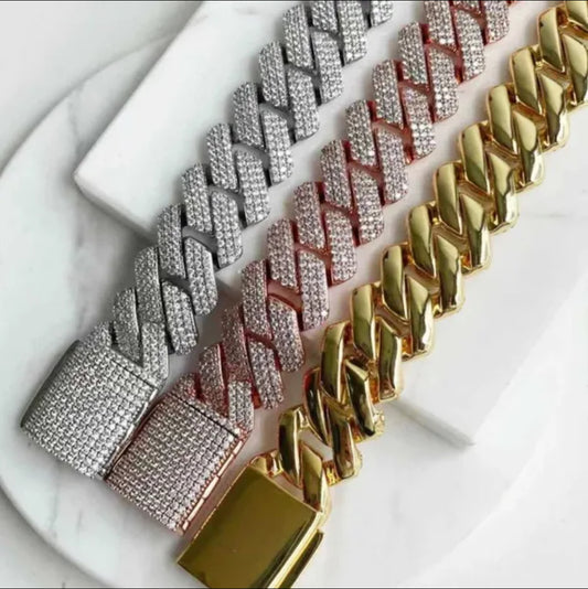 Cuban links are a classic chain